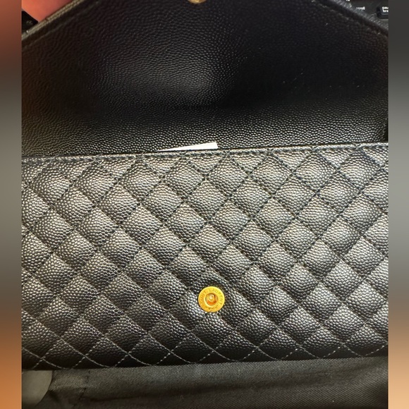 NIB YSL Saint Laurent envelope large flap wallet - Picture 5 of 10